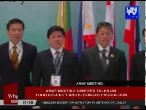 AMAF meeting centers talks on food security and stronger manufacturing