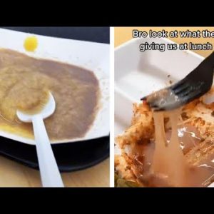 Kids Are Disgusted After Being Fed This Meals for Lunch at College