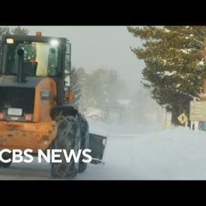 People trapped and running out of meals after California blizzard