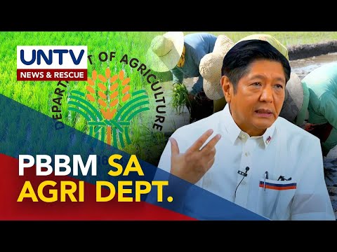 PBBM, pamumunuan muna ang Division of Agriculture