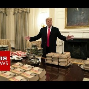 Trump serves mercurial meals to White Home guests – BBC News