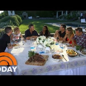 Miley Cyrus, Blake Shelton And Other ‘Notify’ Stars Feast With Carson Daly | TODAY