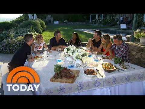 Miley Cyrus, Blake Shelton And Other ‘Notify’ Stars Feast With Carson Daly | TODAY